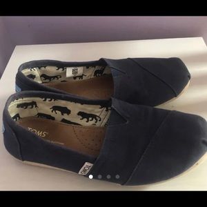 Navy Blue Toms